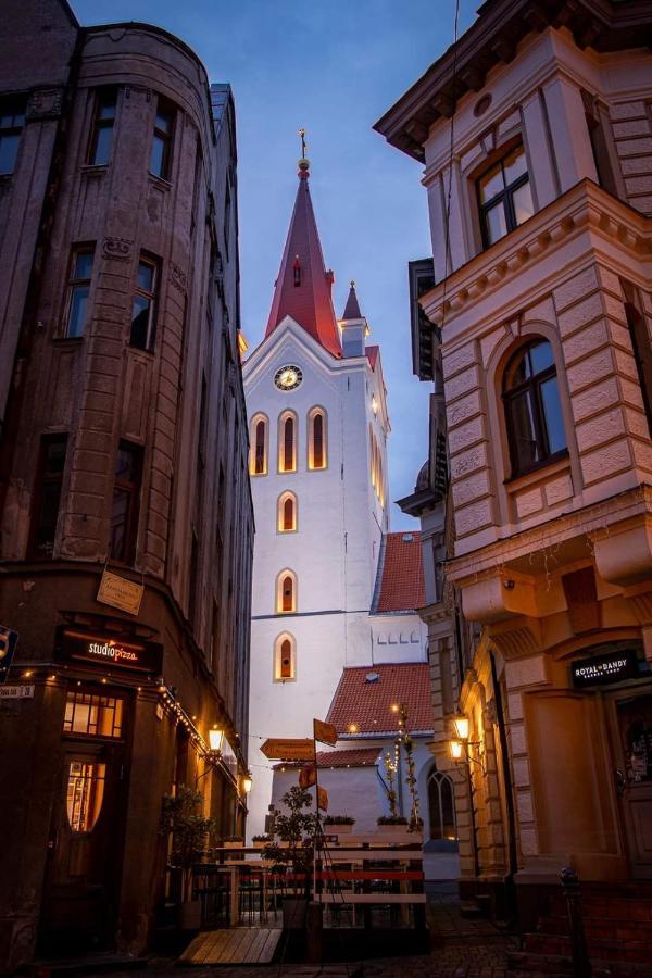 Rigas 20/1 Apartaments Цесис Экстерьер фото